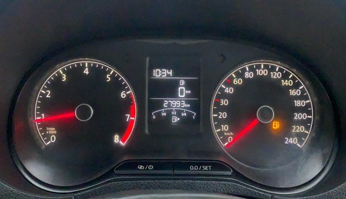 2016 Volkswagen Ameo HIGHLINE 1.2, Petrol, Manual, 28,050 km, Odometer Image