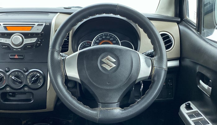 2016 Maruti Wagon R 1.0 VXI, Petrol, Manual, 32,702 km, Steering Wheel Close Up