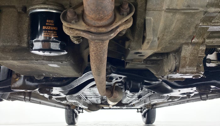 2016 Maruti Wagon R 1.0 VXI, Petrol, Manual, 32,702 km, Front Underbody