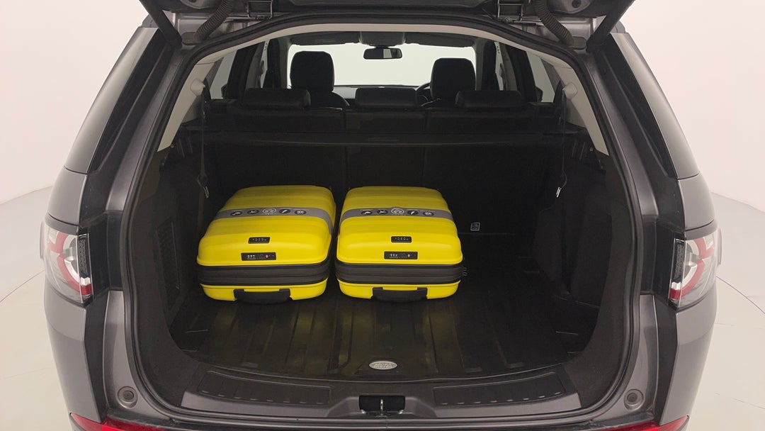 Boot Inside View with Luggage