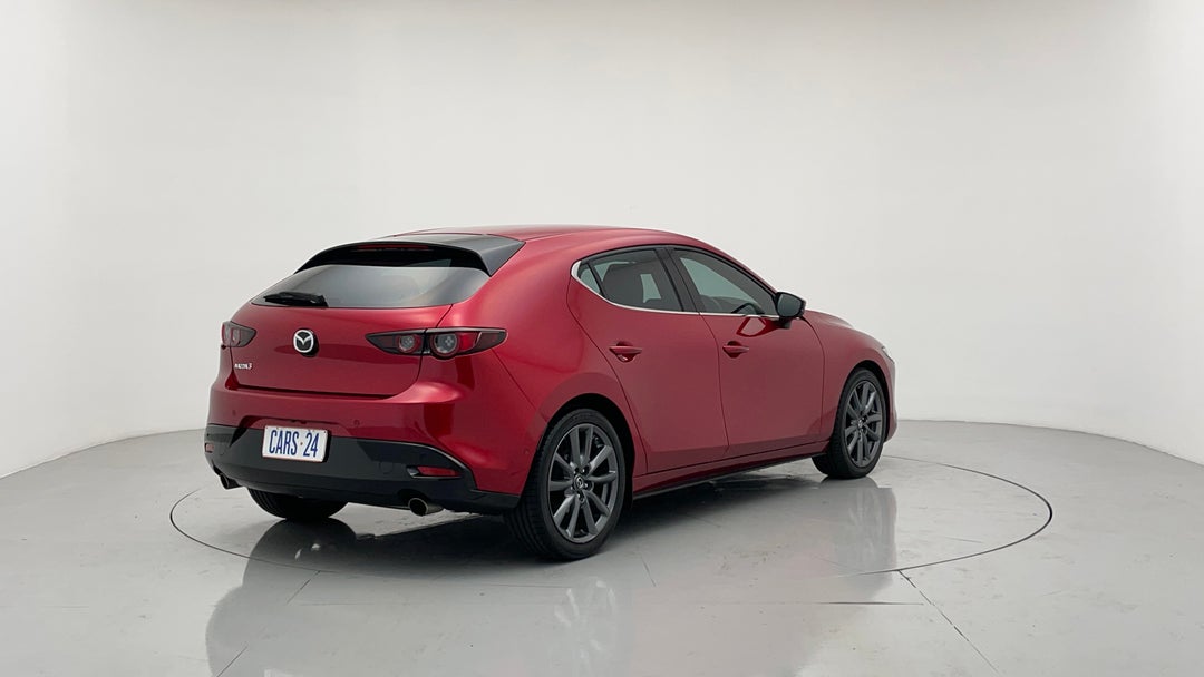 2019 Mazda 3 G20 Touring, Automatic, 34421 km, Right Back Diagonal (45- Degree) View