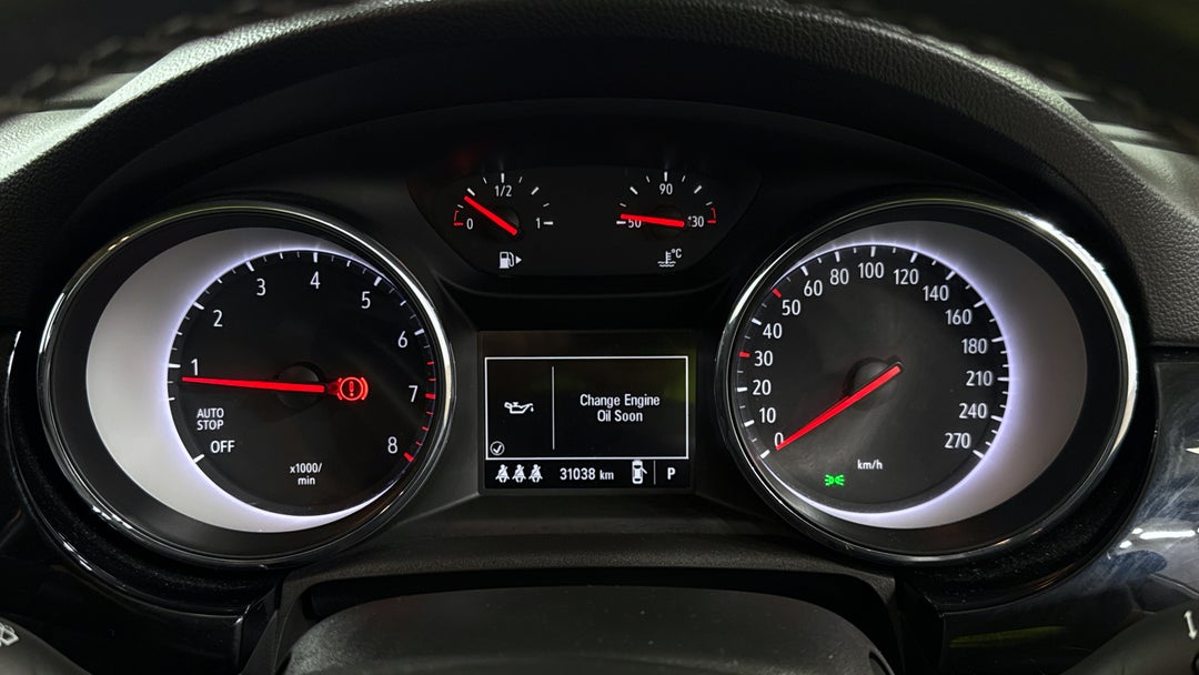 2018 Holden Astra Rs, Automatic, 31038 km, Odometer View