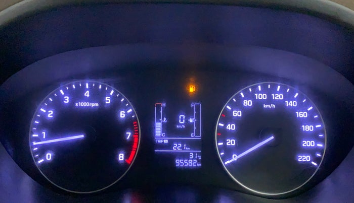 2016 Hyundai Elite i20 MAGNA 1.2, Petrol, Manual, 95,566 km, Odometer Image