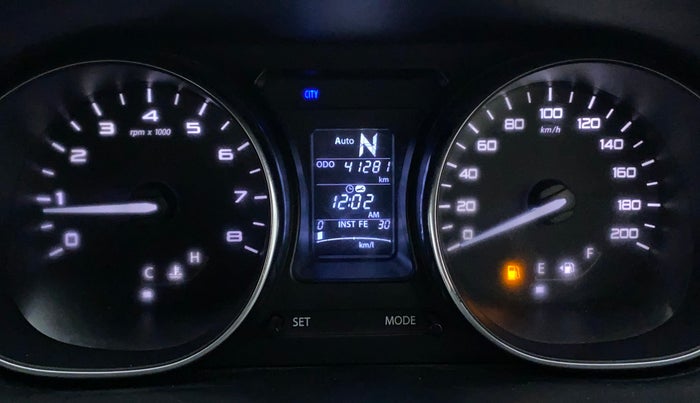 2018 Tata Tiago XZA PETROL, Petrol, Automatic, 41,269 km, Odometer Image