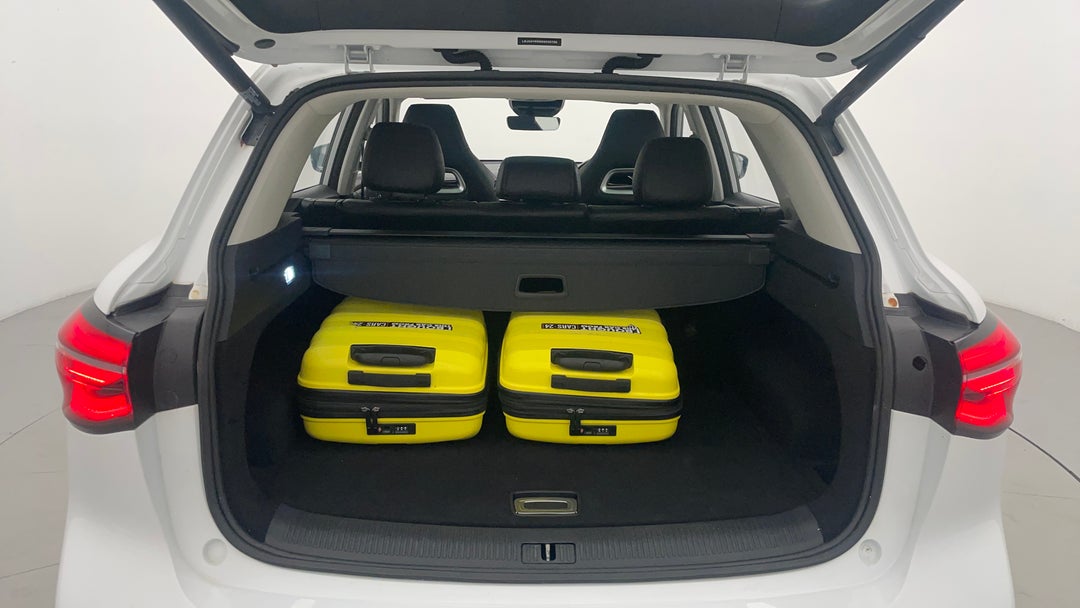 Boot Inside View with Luggage