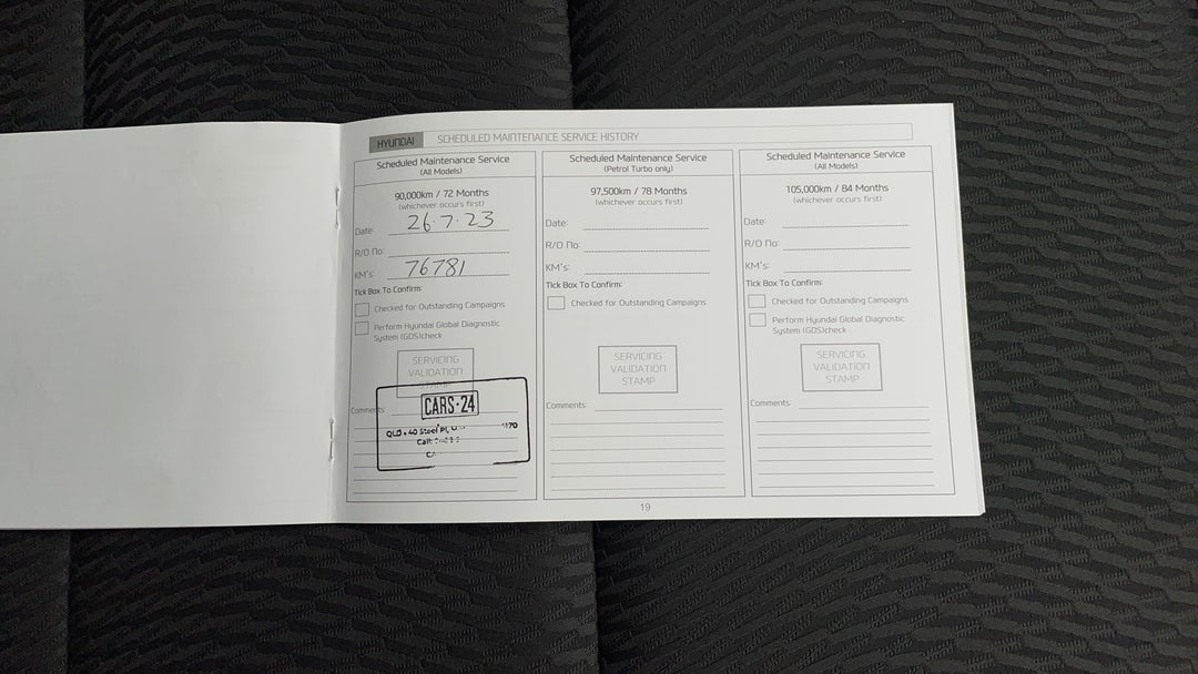 2017 Hyundai Santa Fe Active (4x4), Automatic, 76782 km, Service History
