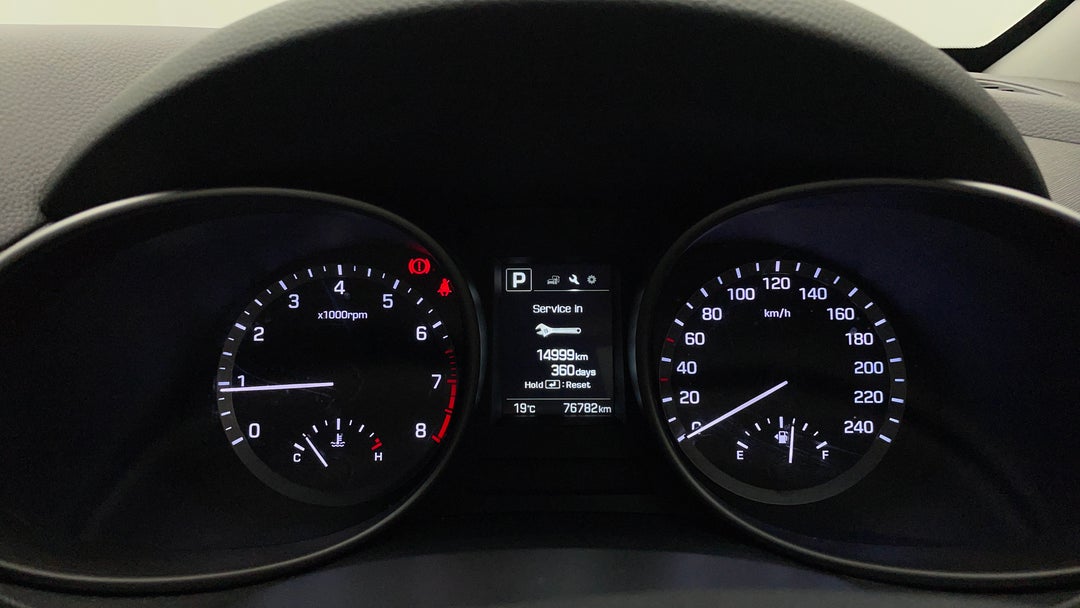 2017 Hyundai Santa Fe Active (4x4), Automatic, 76782 km, Odometer View