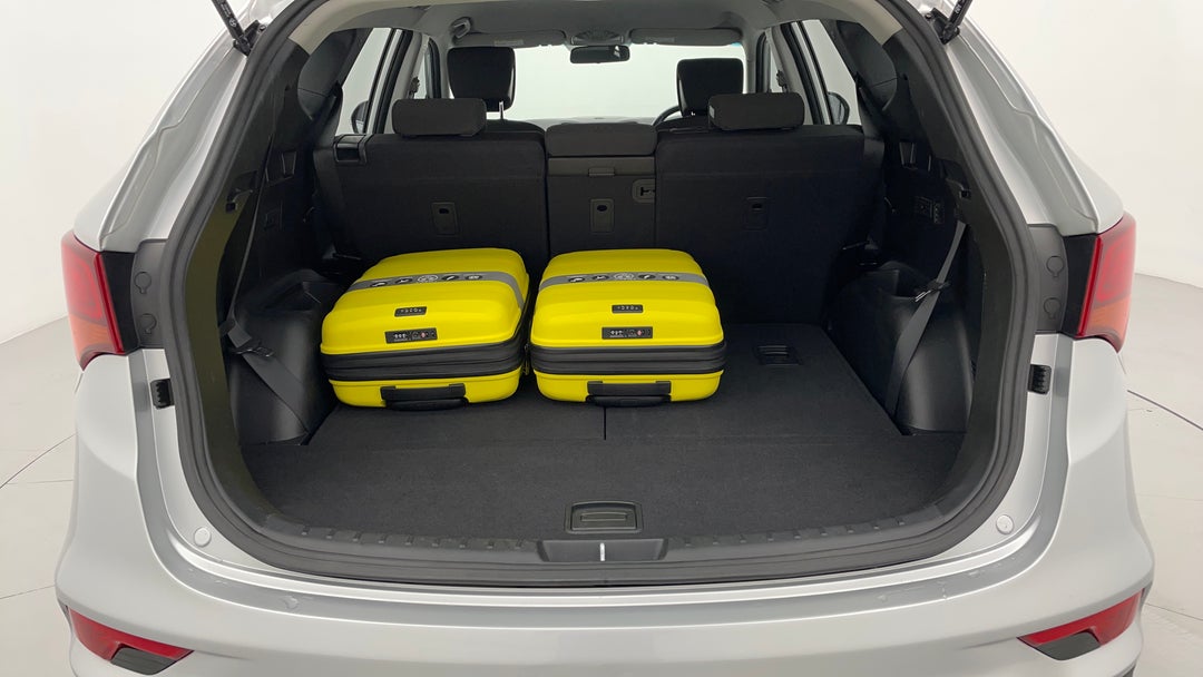 2017 Hyundai Santa Fe Active (4x4), Automatic, 76782 km, Boot Inside View with Luggage