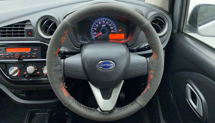2018 Datsun Redi Go T (O), Petrol, Manual, 40,404 km, Steering Wheel Close Up