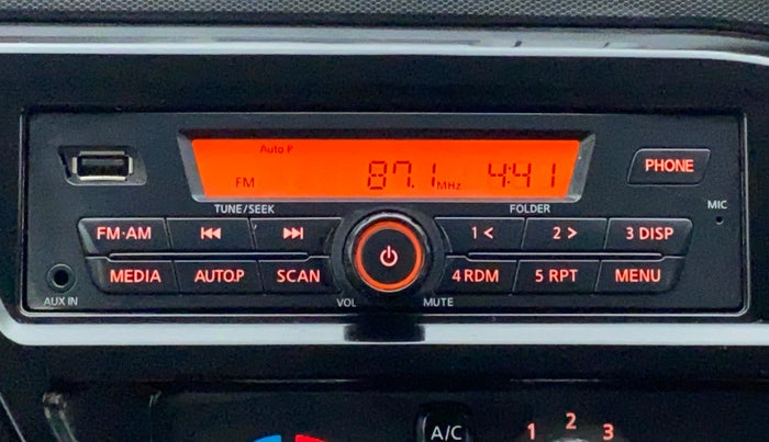 2018 Datsun Redi Go T (O), Petrol, Manual, 40,404 km, Infotainment System