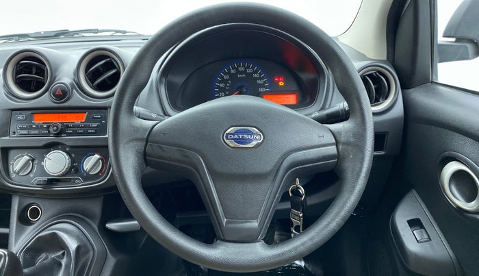 2018 Datsun Go Plus T, Petrol, Manual, 65,637 km, Steering Wheel Close Up