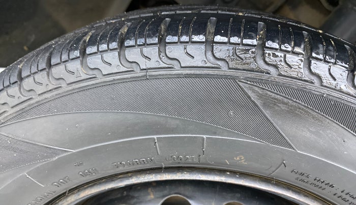 2018 Datsun Go Plus T, Petrol, Manual, 65,637 km, Left Front Tyre Tread