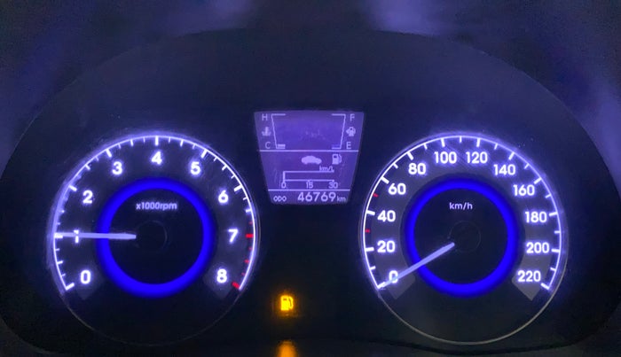 2012 Hyundai Verna FLUIDIC 1.6 VTVT SX, Petrol, Manual, 47,118 km, Odometer Image