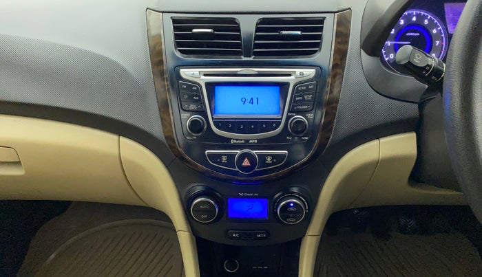 2012 Hyundai Verna FLUIDIC 1.6 VTVT SX, Petrol, Manual, 47,118 km, Air Conditioner