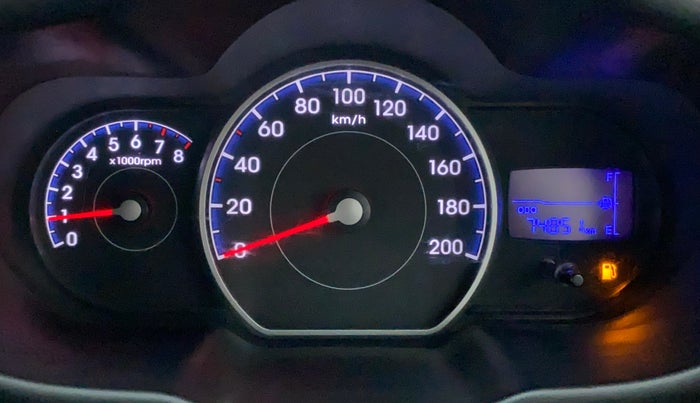 2012 Hyundai i10 SPORTZ 1.1, CNG, Manual, 74,850 km, Odometer Image