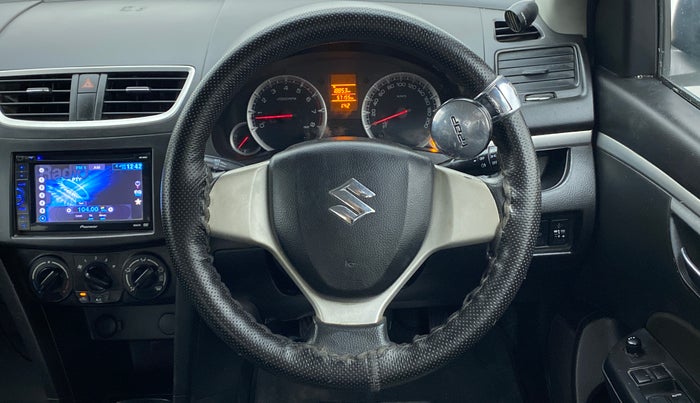 2014 Maruti Swift VXI D, Petrol, Manual, 57,353 km, Steering Wheel Close Up