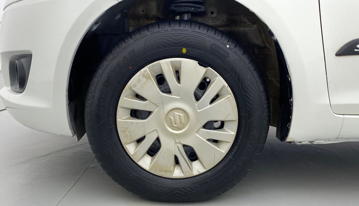 2014 Maruti Swift VXI D, Petrol, Manual, 57,353 km, Left Front Wheel