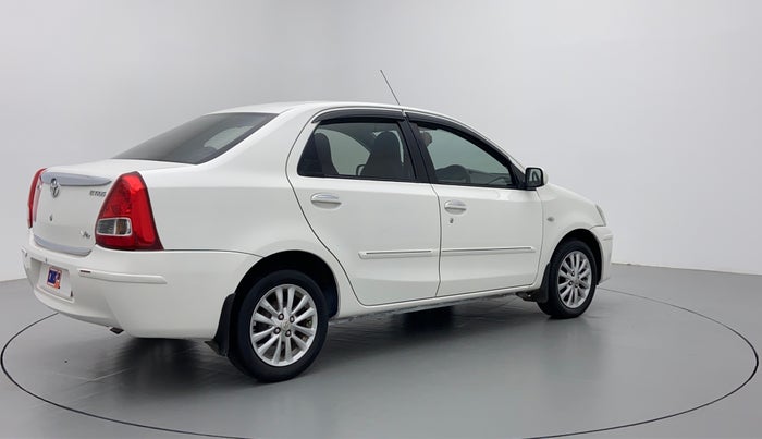 2012 Toyota Etios VD, Diesel, Manual, 91,962 km, Right Back Diagonal (45- Degree) View