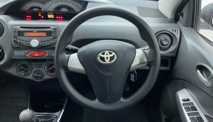 2012 Toyota Etios VD, Diesel, Manual, 91,962 km, Steering Wheel Close-up