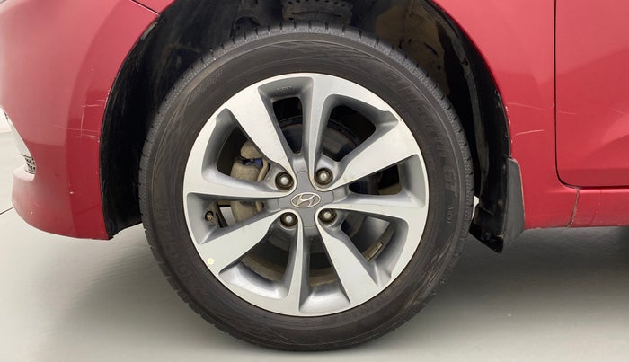 2017 Hyundai Elite i20 ASTA 1.2 DUAL TONE, Petrol, Manual, 38,571 km, Left Front Wheel