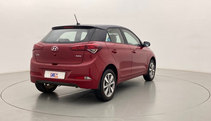 2017 Hyundai Elite i20 ASTA 1.2 DUAL TONE, Petrol, Manual, 38,571 km, Right Back Diagonal