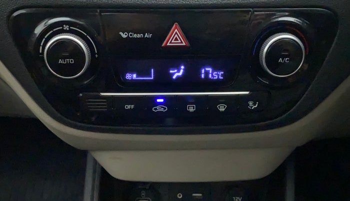2018 Hyundai Verna 1.6 VTVT SX, Petrol, Manual, 53,475 km, Automatic Climate Control