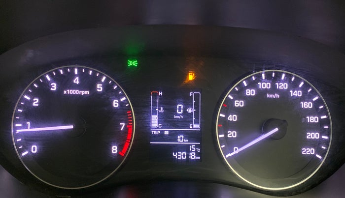 2015 Hyundai Elite i20 MAGNA 1.2, Petrol, Manual, 43,056 km, Odometer Image