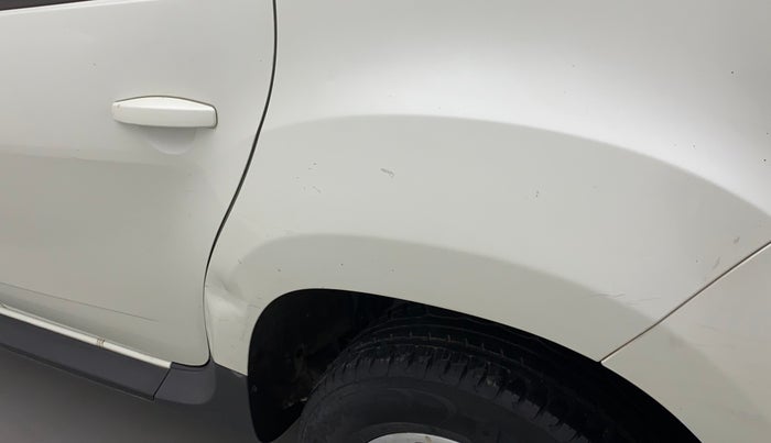 2017 Renault Duster RXL PETROL, Petrol, Manual, 37,578 km, Left quarter panel - Slightly dented