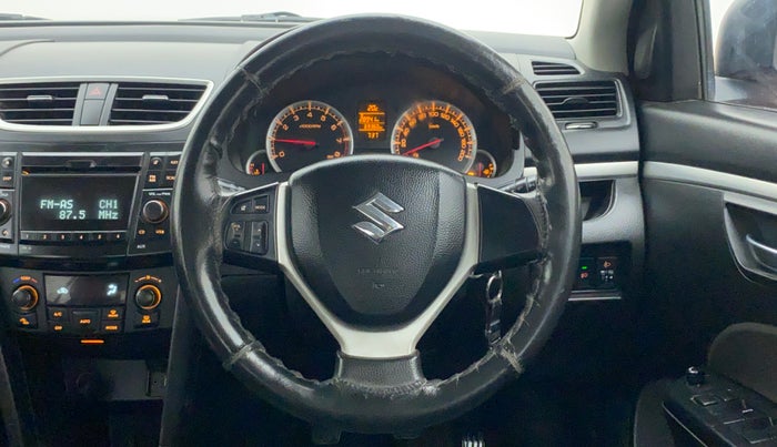 2014 Maruti Swift ZXI D, Petrol, Manual, 69,865 km, Steering Wheel Close Up
