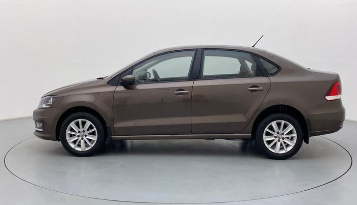 2017 Volkswagen Vento HIGHLINE 1.2 TSI AT, Petrol, Automatic, 52,022 km, Left Side