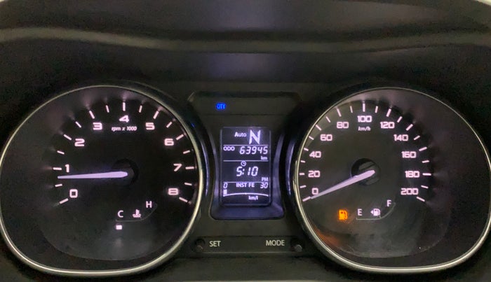 2018 Tata NEXON XZA PLUS DIESEL, Diesel, Automatic, 63,945 km, Odometer Image