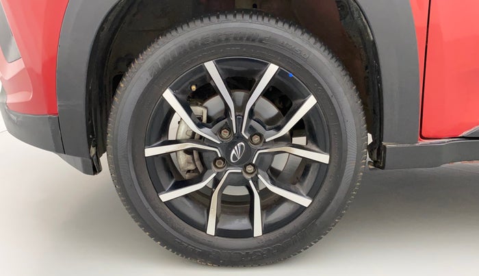 2017 Mahindra KUV 100 NXT K8 P 6 STR, Petrol, Manual, 7,845 km, Left Front Wheel