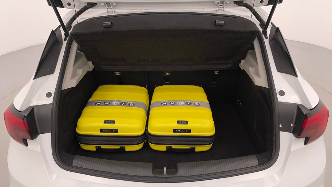 Boot Inside View with Luggage