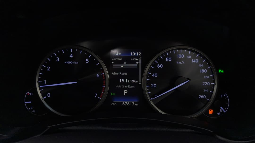 2018 Lexus Nx300 Sports Luxury (AWD), Automatic, 67617 km, Odometer View