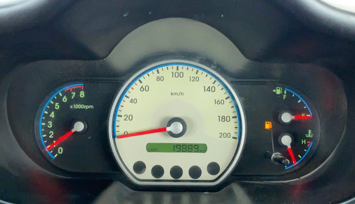 2010 Hyundai i10 MAGNA 1.2, Petrol, Manual, 19,940 km, Odometer Image