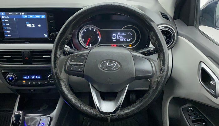 2020 Hyundai GRAND I10 NIOS SPORTZ AMT 1.2 KAPPA VTVT, Petrol, Automatic, 53,018 km, Steering Wheel Close Up