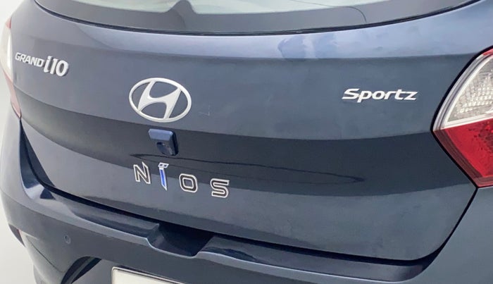 2020 Hyundai GRAND I10 NIOS SPORTZ AMT 1.2 KAPPA VTVT, Petrol, Automatic, 53,018 km, Dicky (Boot door) - Minor scratches