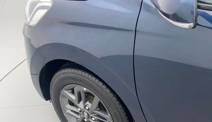 2020 Hyundai GRAND I10 NIOS SPORTZ AMT 1.2 KAPPA VTVT, Petrol, Automatic, 53,018 km, Left fender - Minor scratches