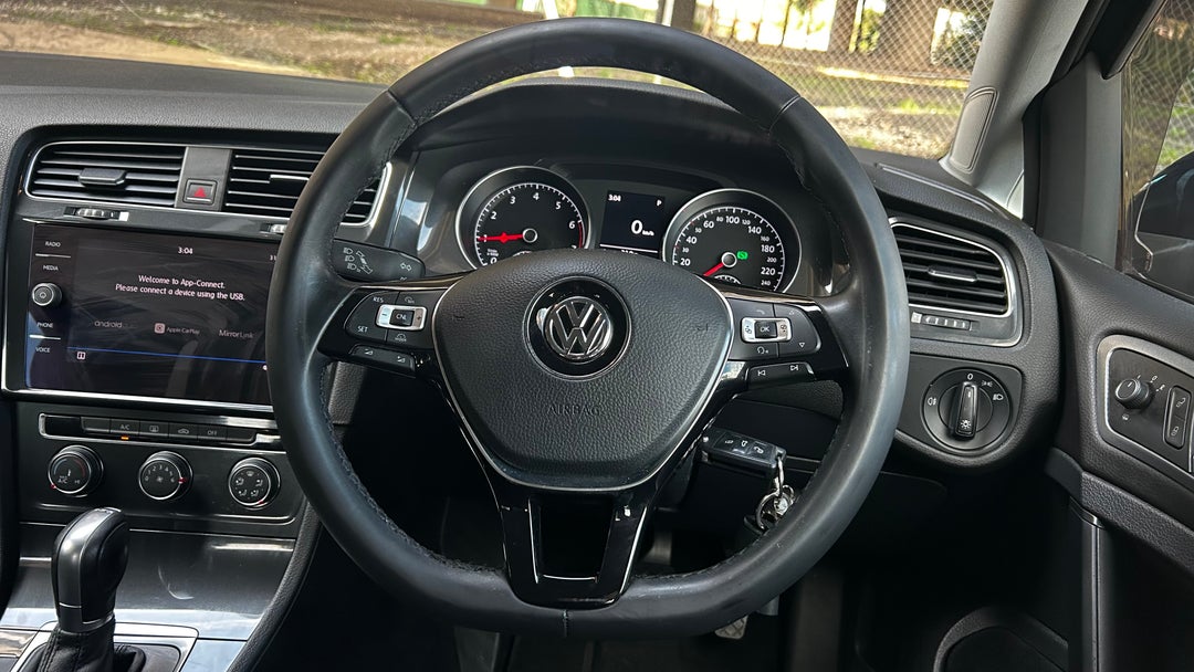 Steering Wheel Close-up