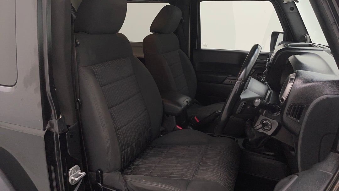 Right Side Front Door Cabin View