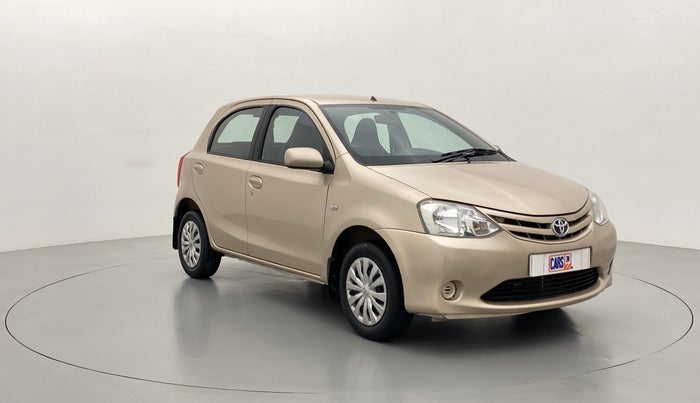2011 Toyota Etios Liva G, Petrol, Manual, 21,117 km, Right Front Diagonal