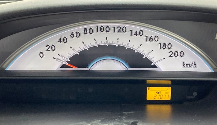2011 Toyota Etios Liva G, Petrol, Manual, 21,117 km, Odometer Image