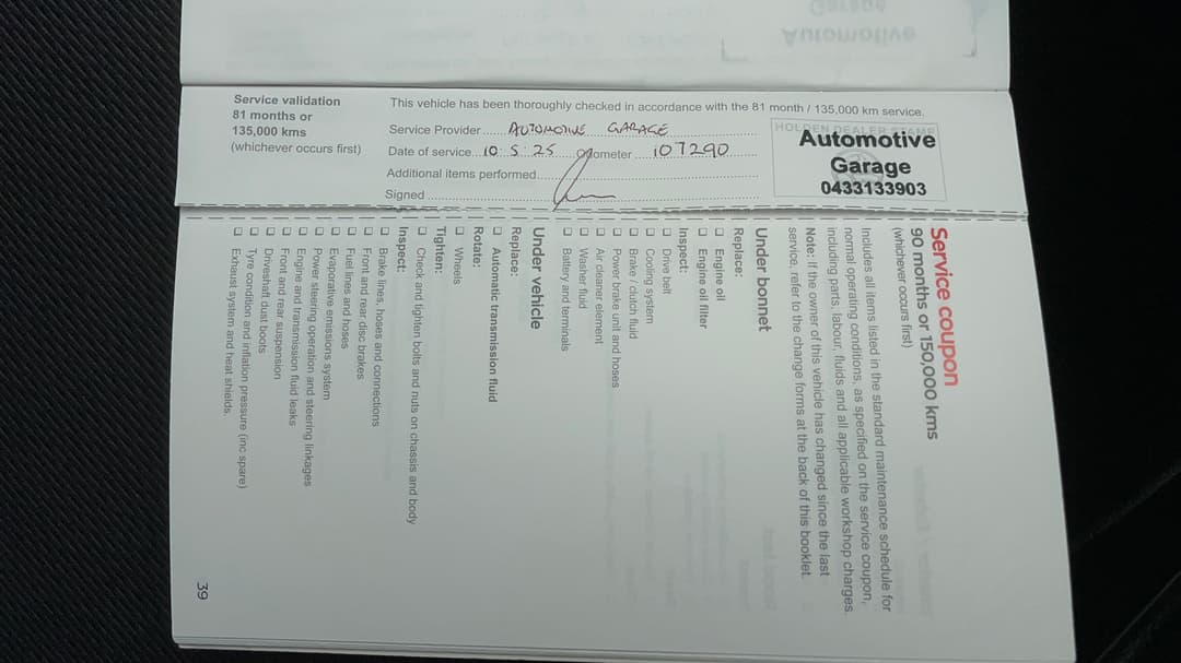 2018 Holden Astra Ls Plus, Automatic, 108954 km, Service History
