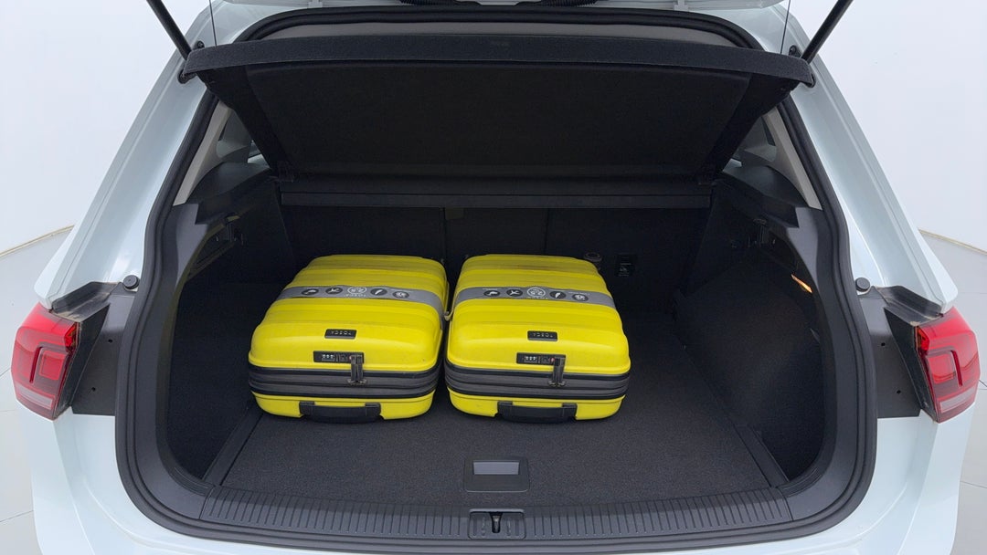 Boot Inside View with Luggage