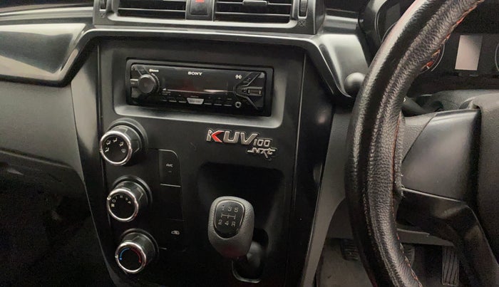 2018 Mahindra KUV 100 NXT K2+ P 6 STR, Petrol, Manual, 14,266 km, AC Unit - Car heater not working
