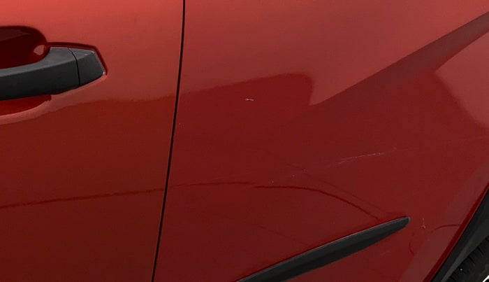 2018 Mahindra KUV 100 NXT K2+ P 6 STR, Petrol, Manual, 14,266 km, Rear left door - Minor scratches