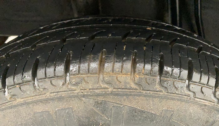 2019 Datsun Redi Go A, Petrol, Manual, 44,536 km, Right Rear Tyre Tread