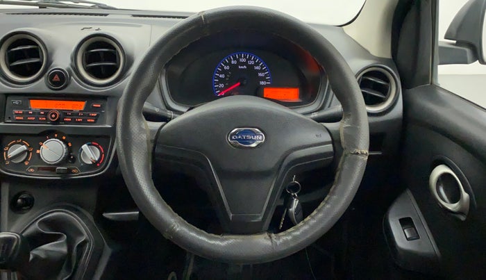 2018 Datsun Go Plus T, Petrol, Manual, 35,441 km, Steering Wheel Close Up