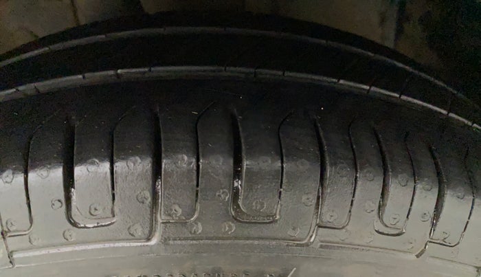 2018 Datsun Go Plus T, Petrol, Manual, 35,441 km, Left Front Tyre Tread