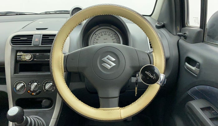 2012 Maruti Ritz VXI, Petrol, Manual, 54,036 km, Steering Wheel Close Up